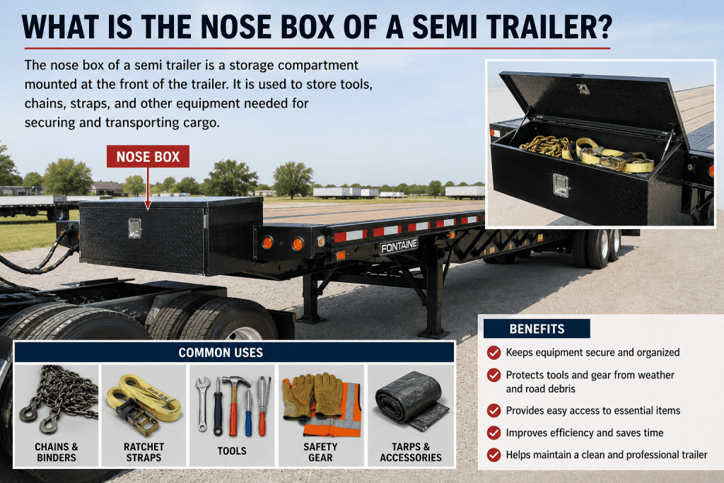 What Is the Nose Box of a Semi Trailer?