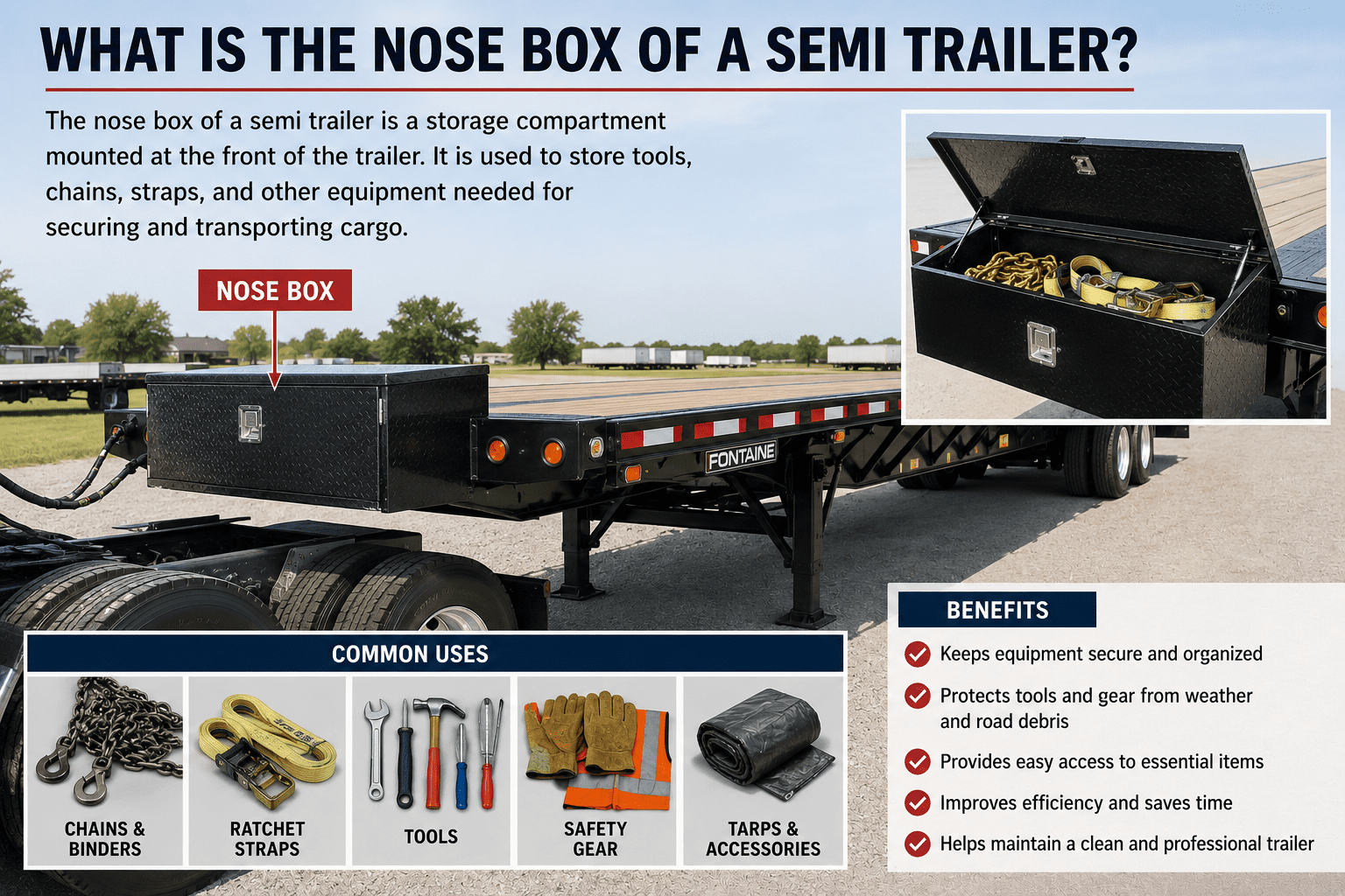 What Is the Nose Box of a Semi Trailer?