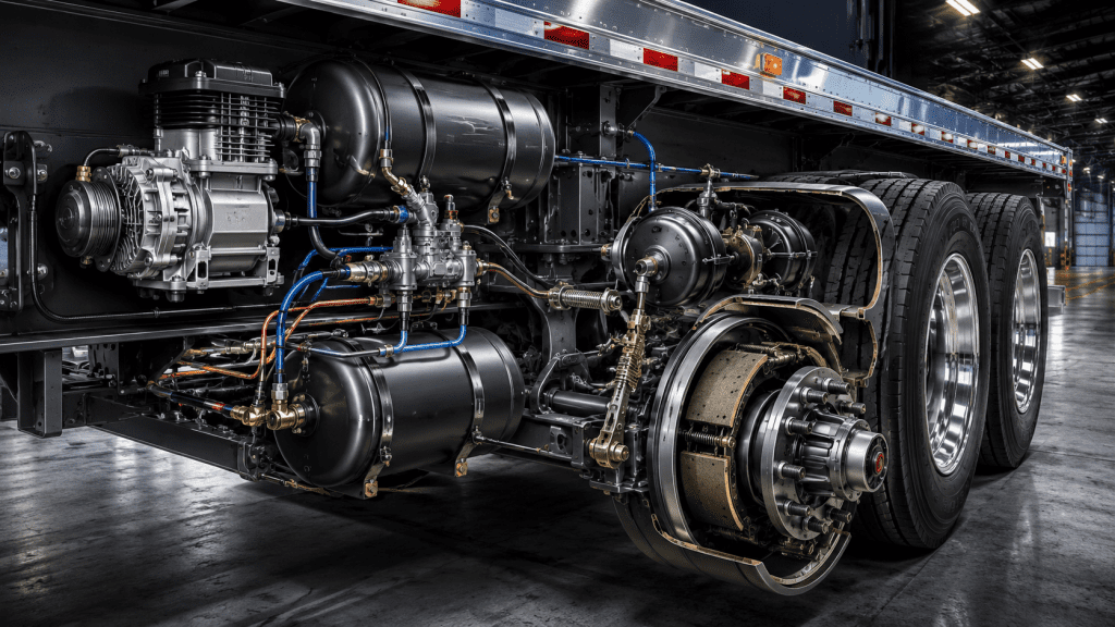 How do semi trailer brakes work – Complete Technical Breakdown