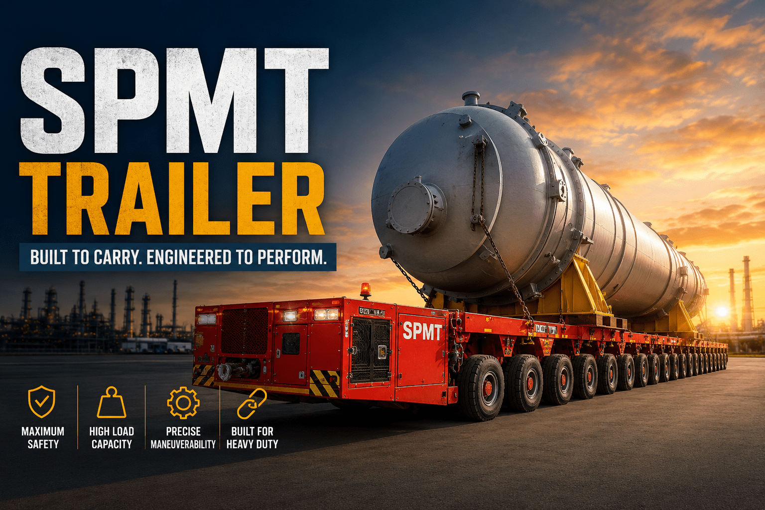 Self-Propelled Modular Transporters (SPMTs): The Ultimate Solution for Heavy Haulage