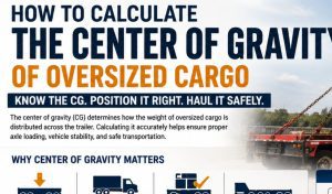 How to Calculate the Center of Gravity of Oversized Cargo