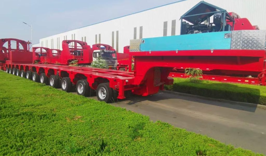 SPMT Trailer Steering Modes Explained: How Multi-Axle Systems Improve Maneuverability